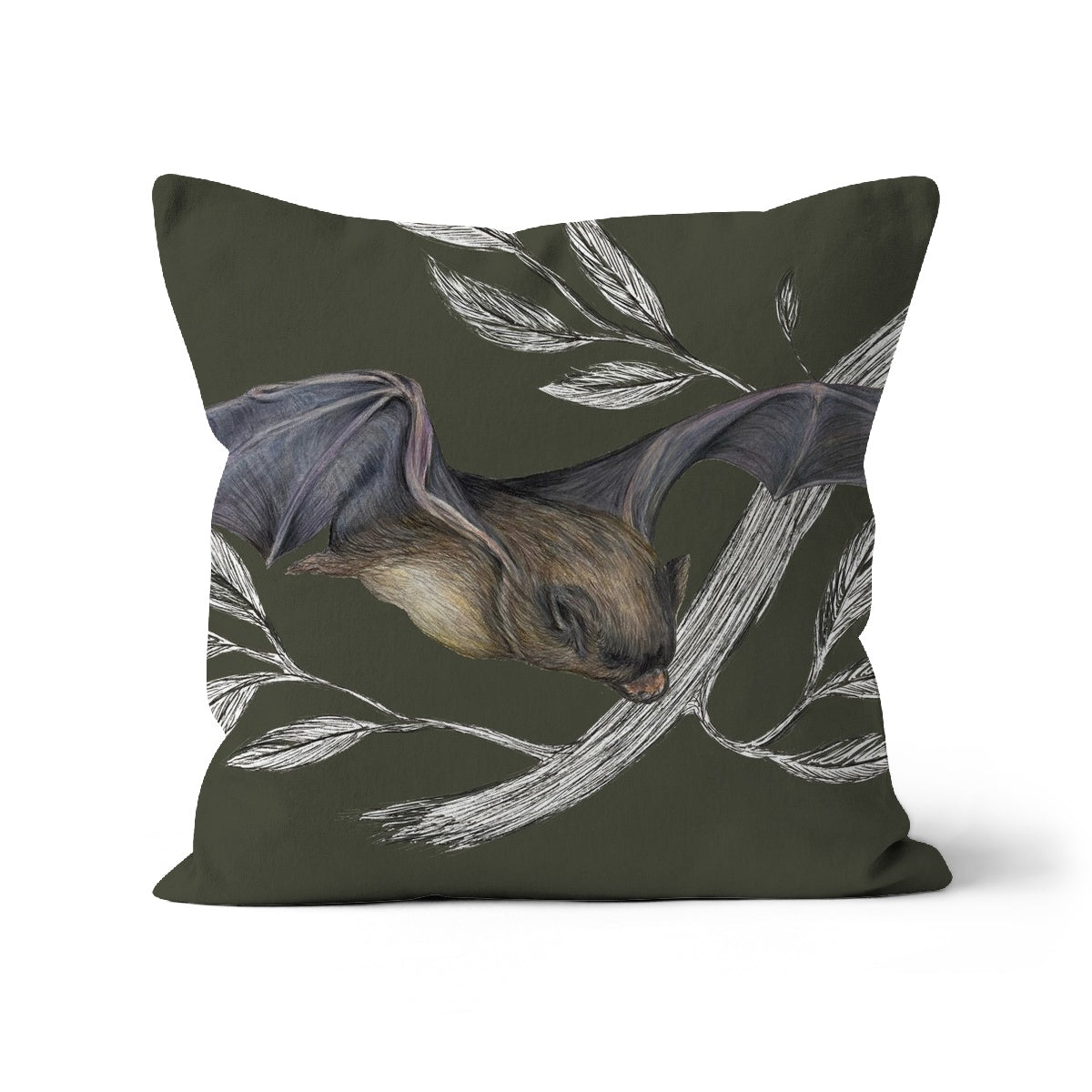 Bat Forest Cushion