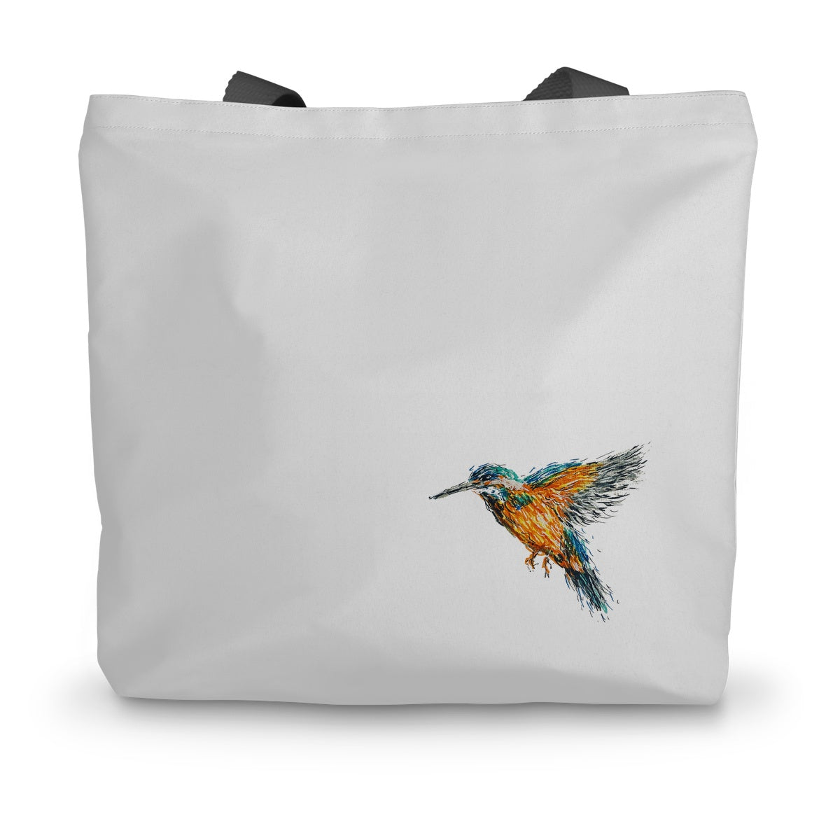 Kingfisher Canvas Tote Bag