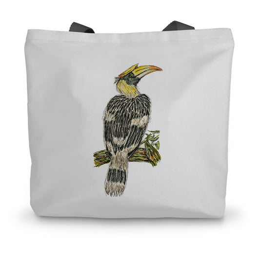 Hornbill Canvas Tote Bag