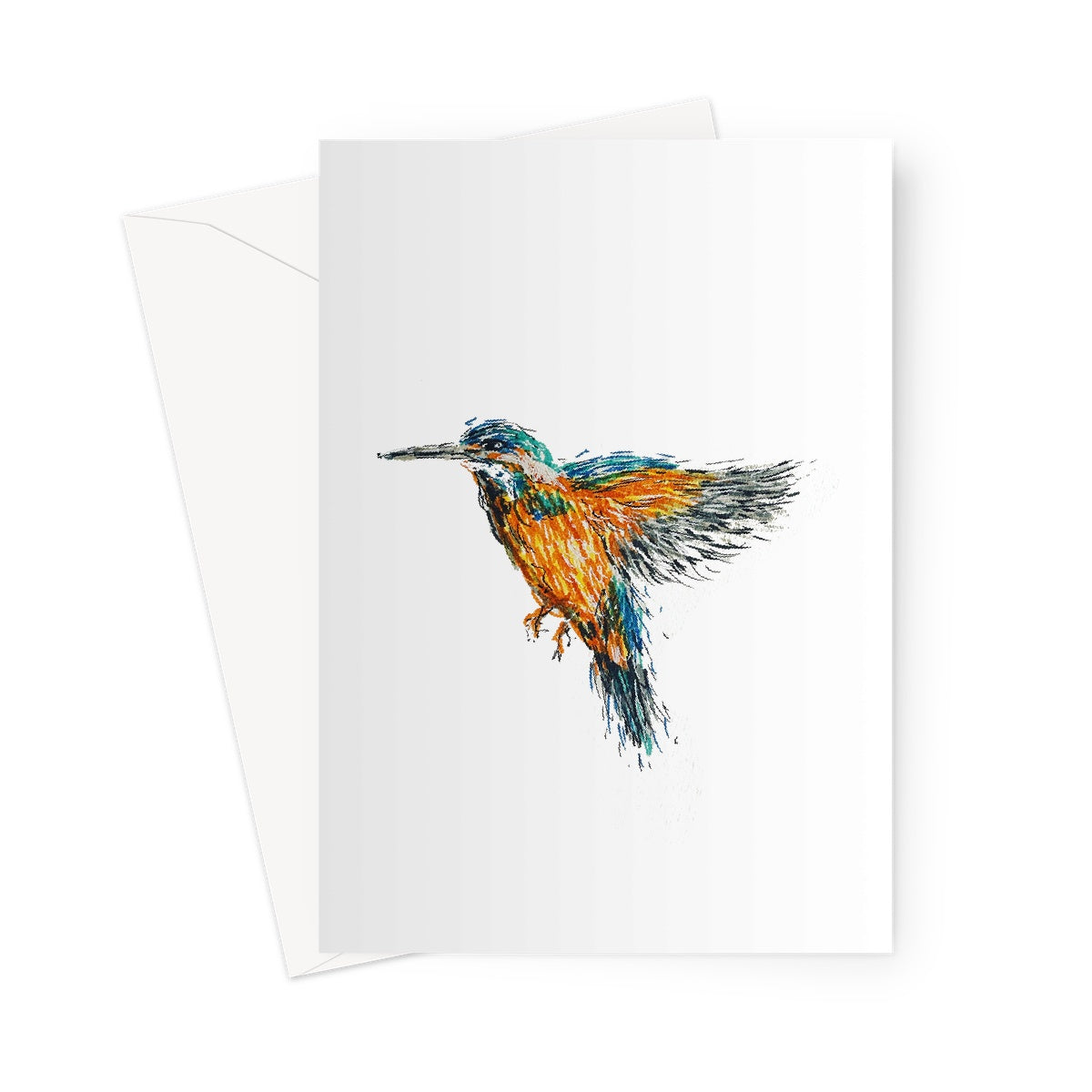 Kingfisher Greeting Card