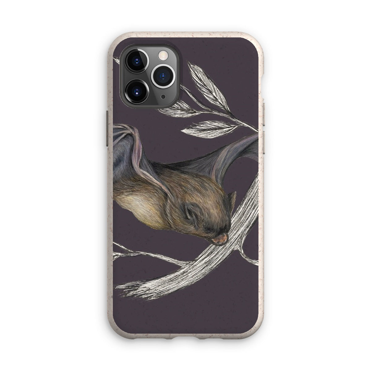 Bat Grape Eco Phone Case