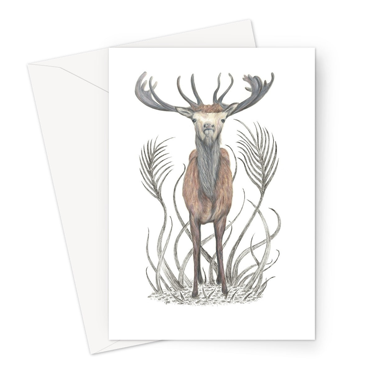 Stag Greeting Card