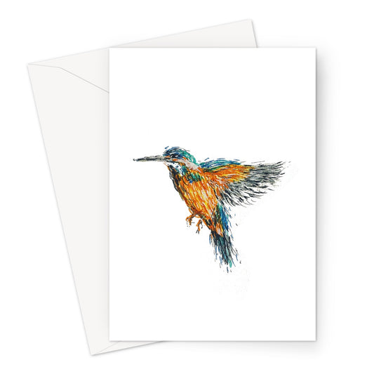 Kingfisher Greeting Card