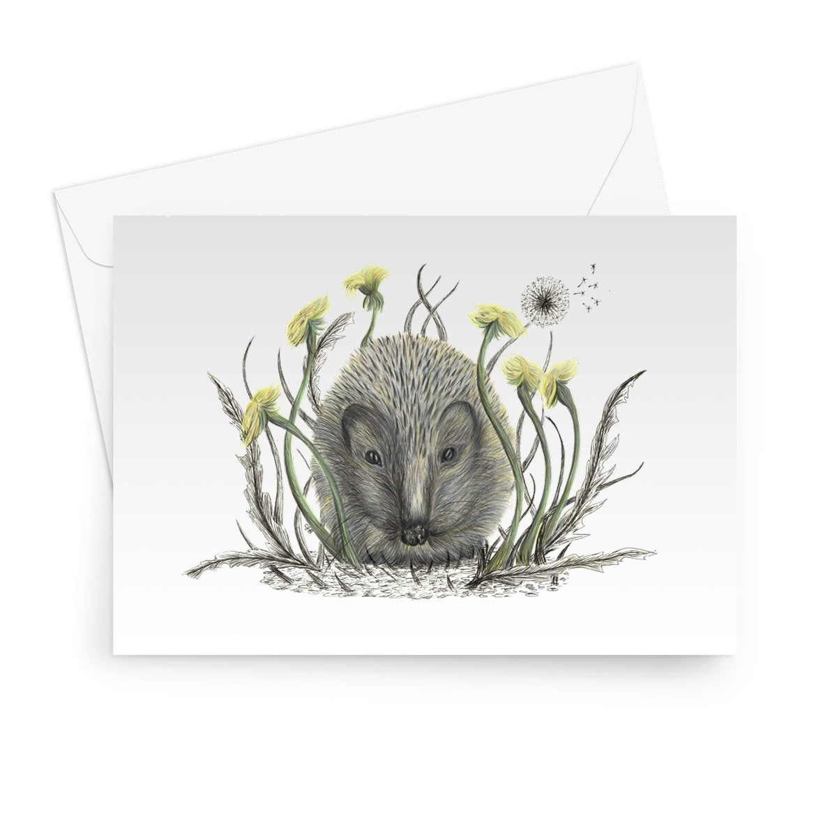 Hedgehog Greeting Card