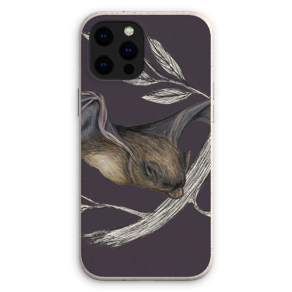 Bat Grape Eco Phone Case