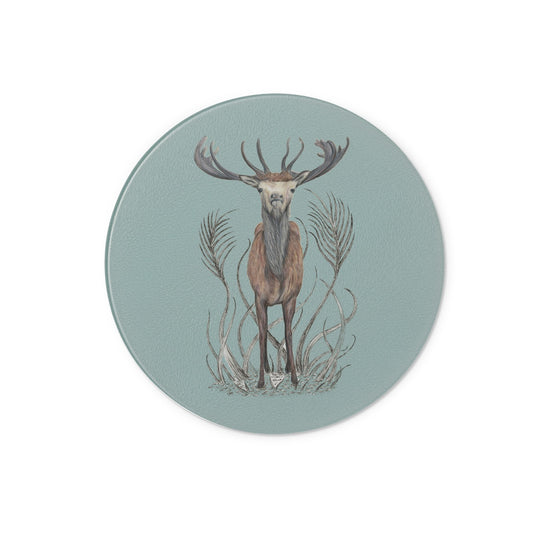 Stag Glass Chopping Board