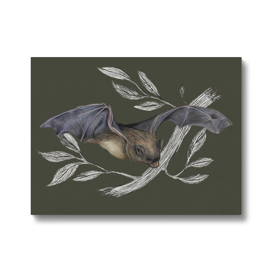 Bat Forest Canvas