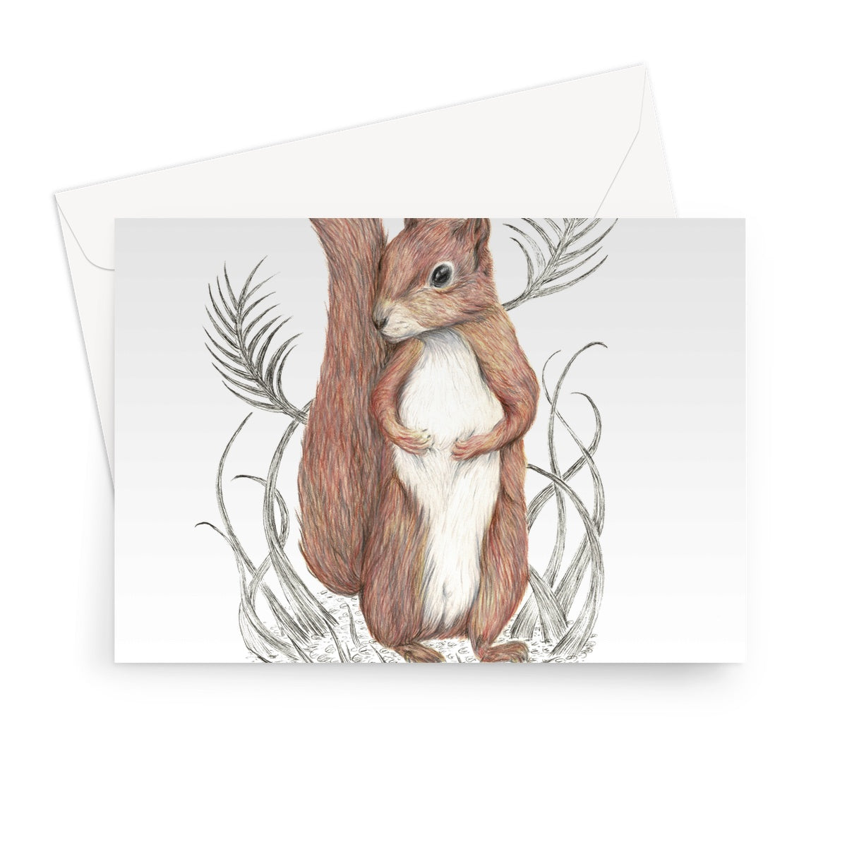 Squirrel Greeting Card