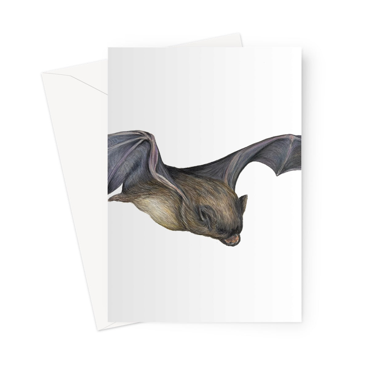 Bat Greeting Card