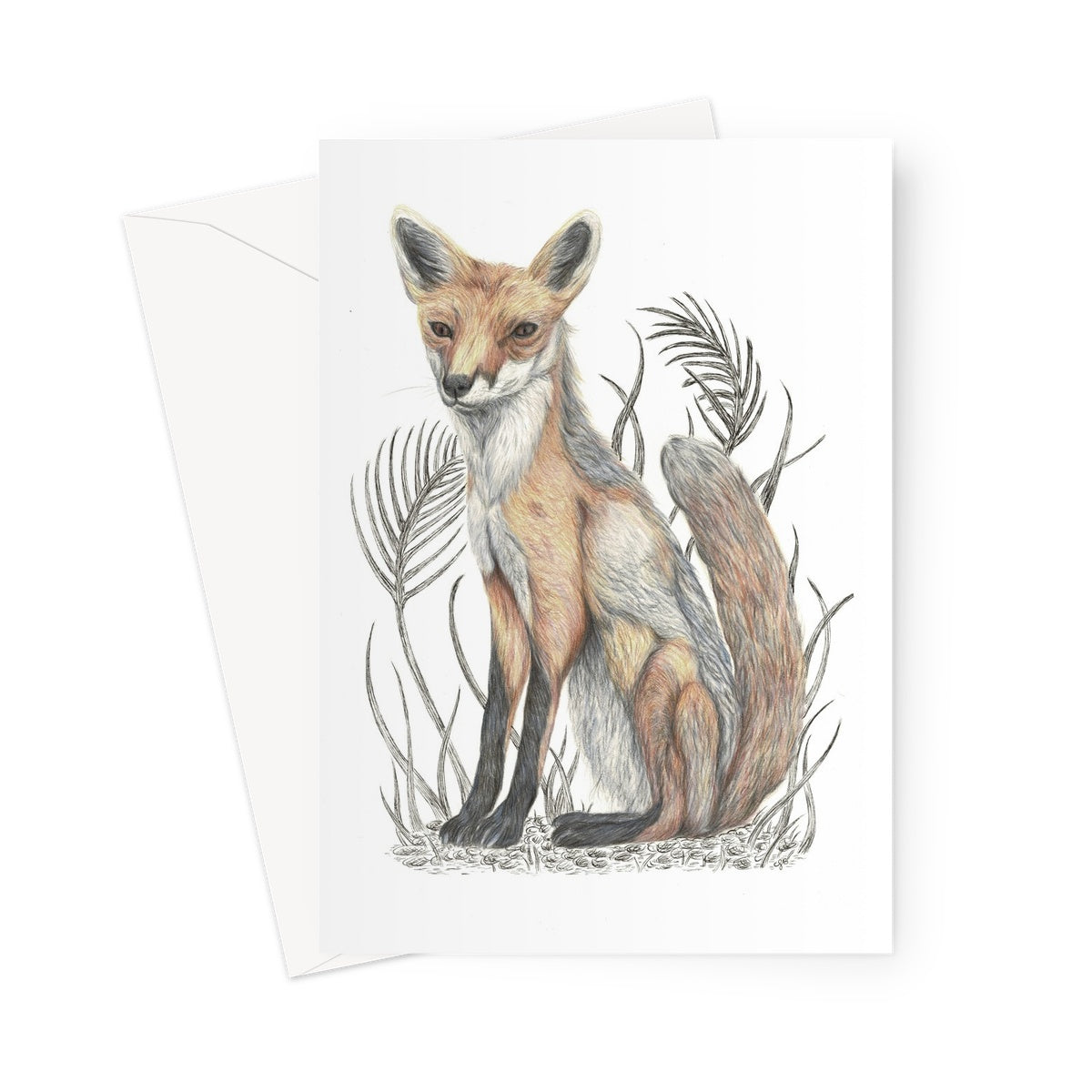 Fox Greeting Card