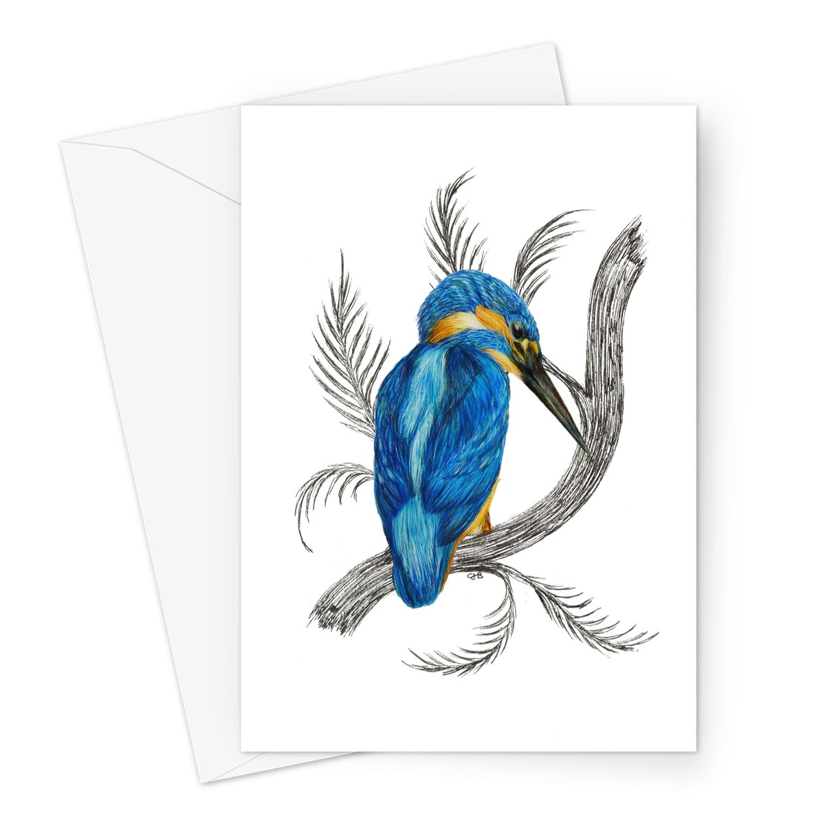 Kingfisher Greeting Card