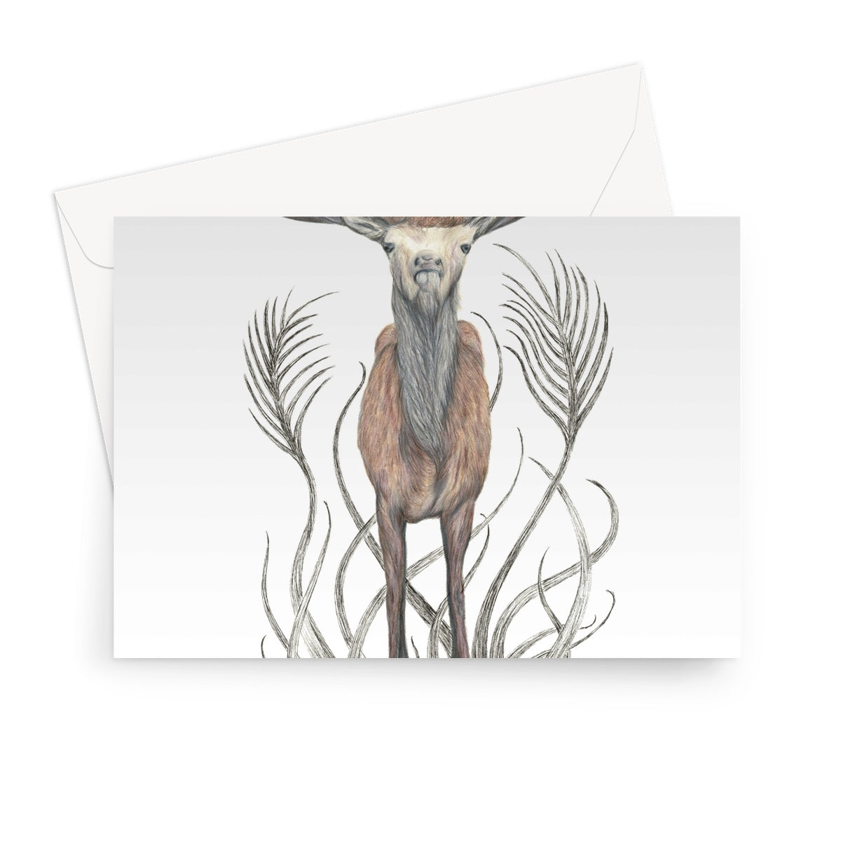 Stag Greeting Card