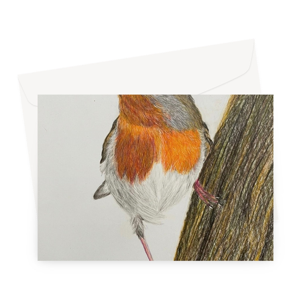 Robin Print Greeting Card