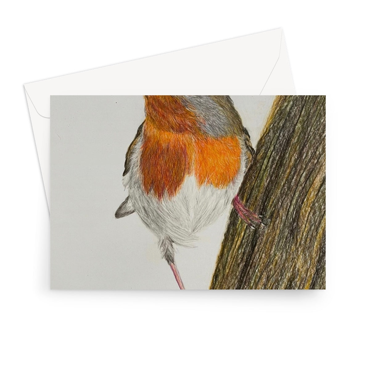 Robin Print Greeting Card