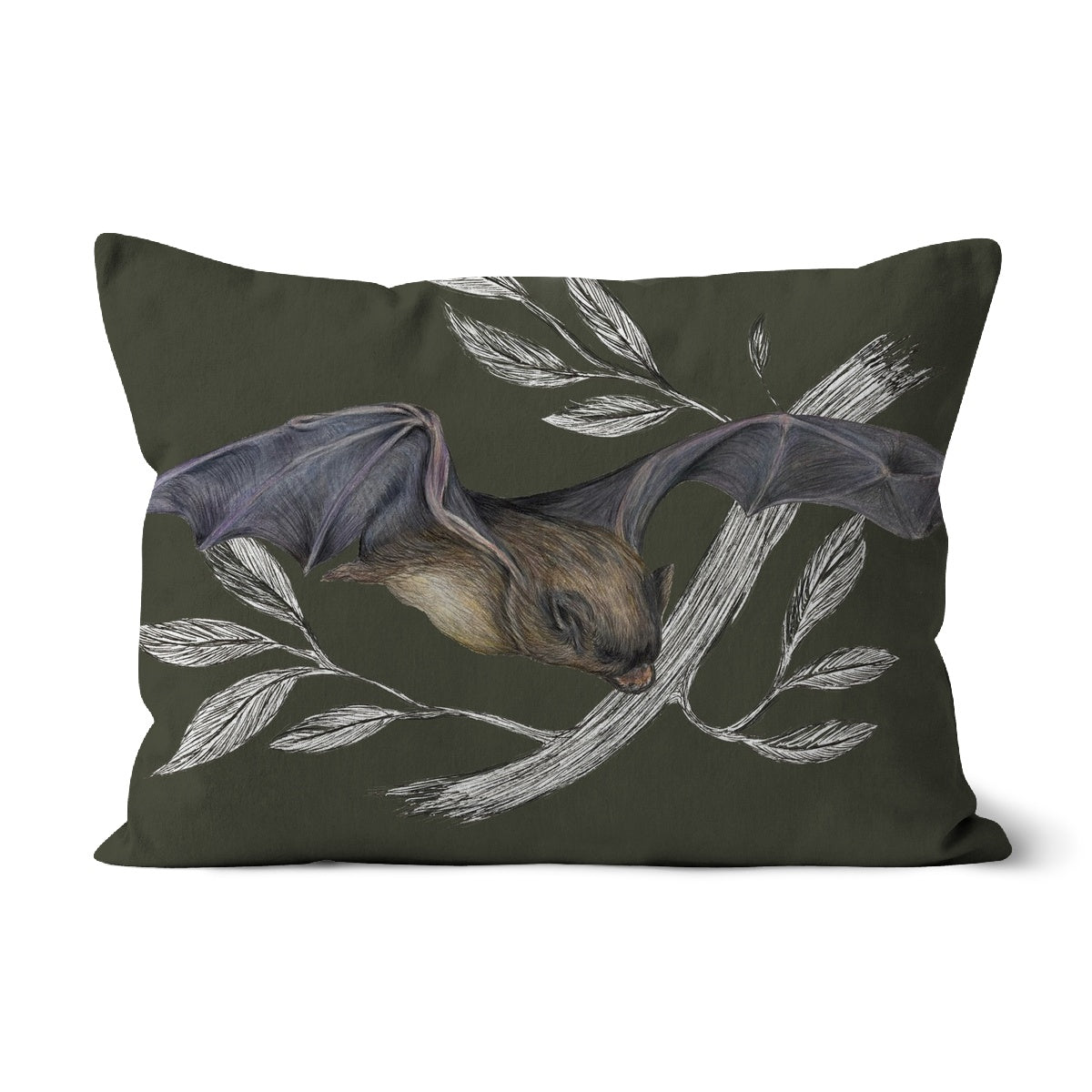 Bat Forest Cushion