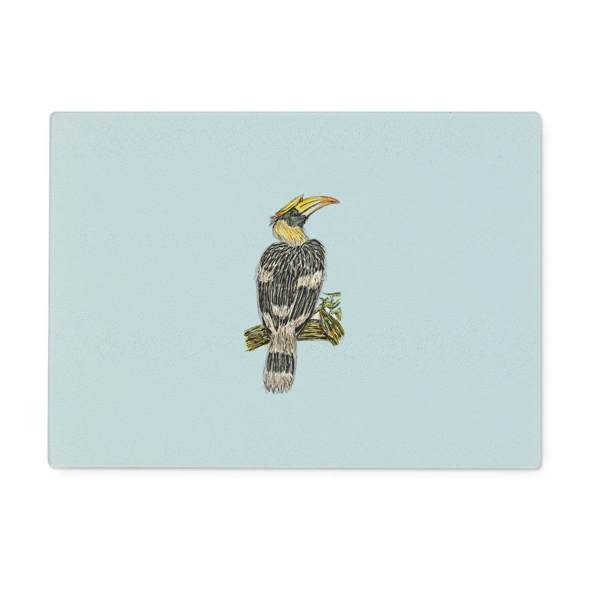 Hornbill Glass Chopping Board