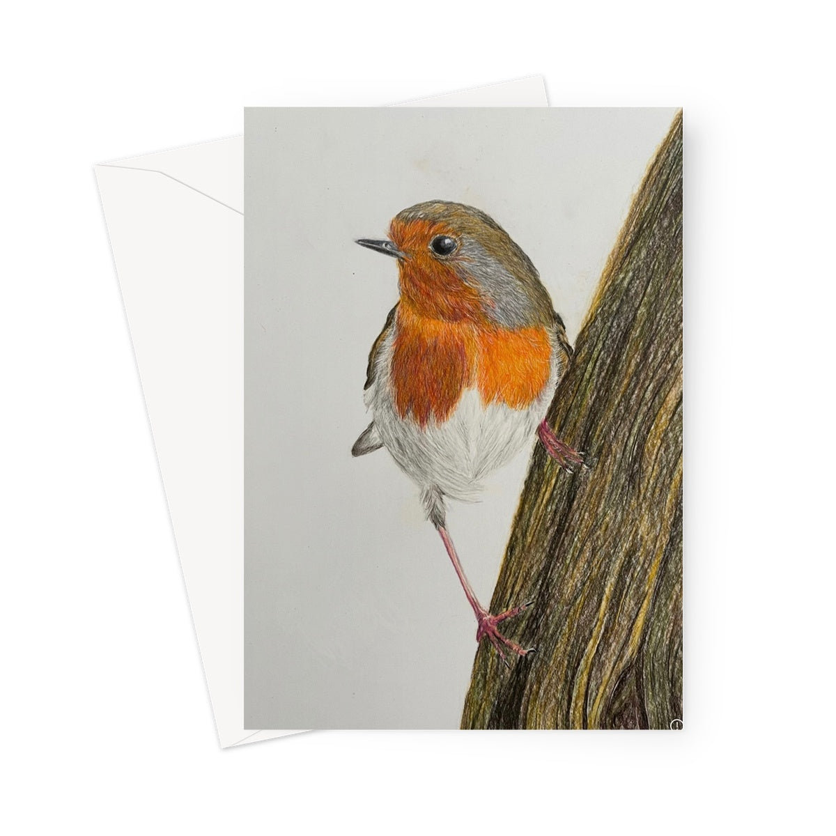 Robin Print Greeting Card