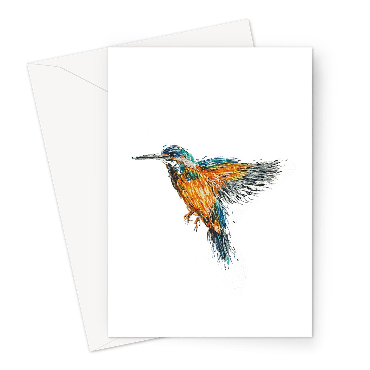 Kingfisher Greeting Card