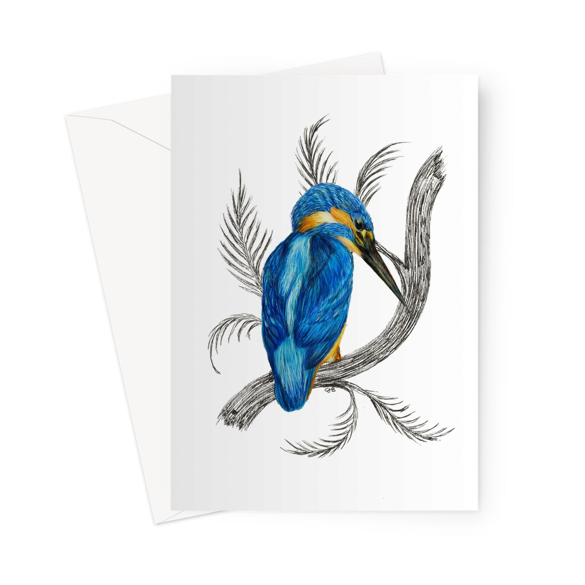 Kingfisher Greeting Card