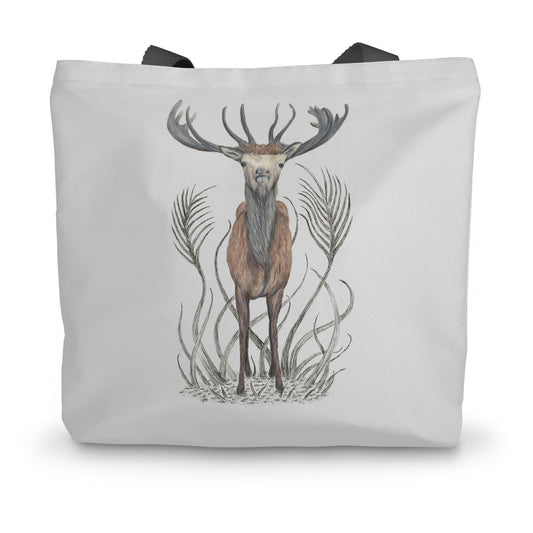 Stag Canvas Tote Bag