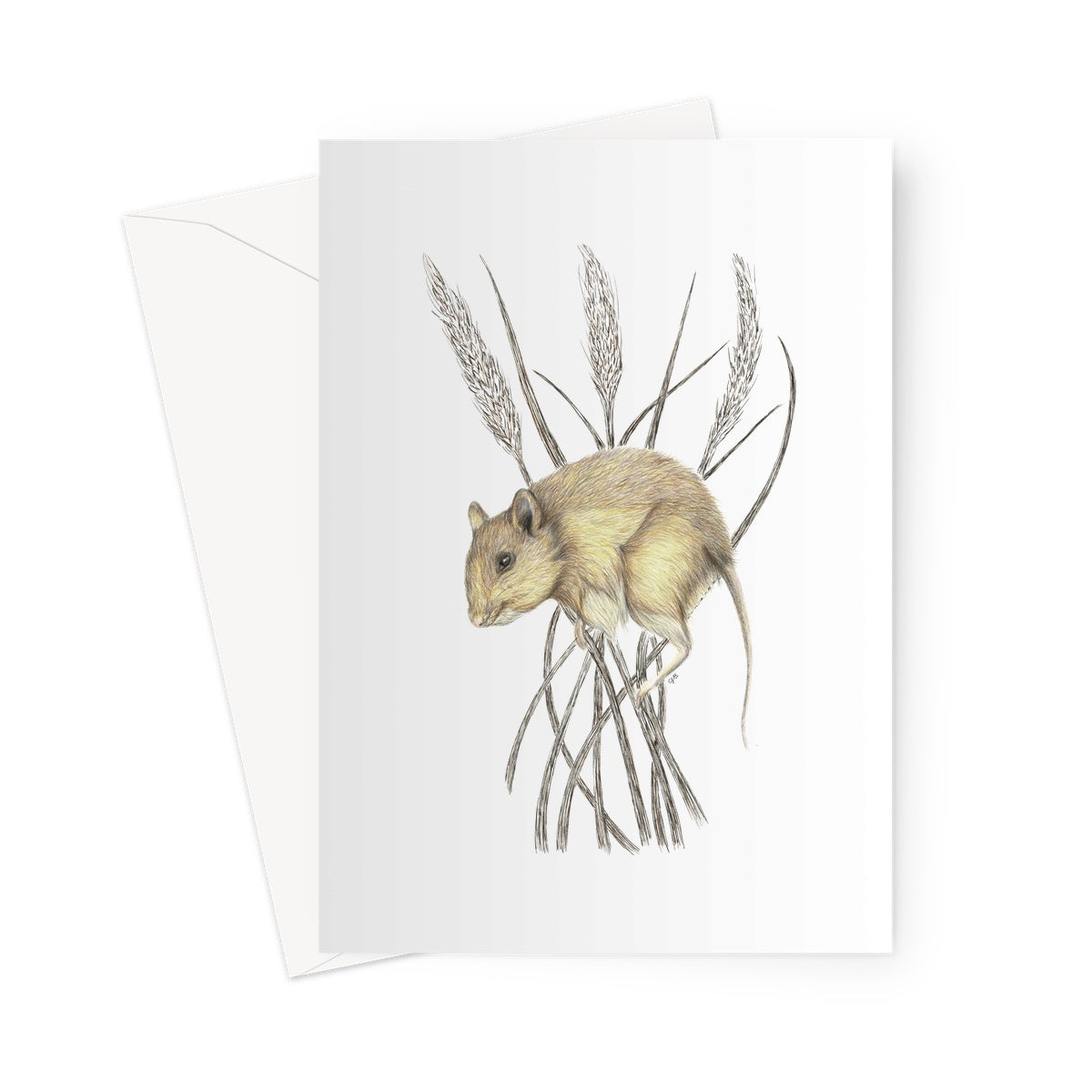 Field Mouse Greeting Card