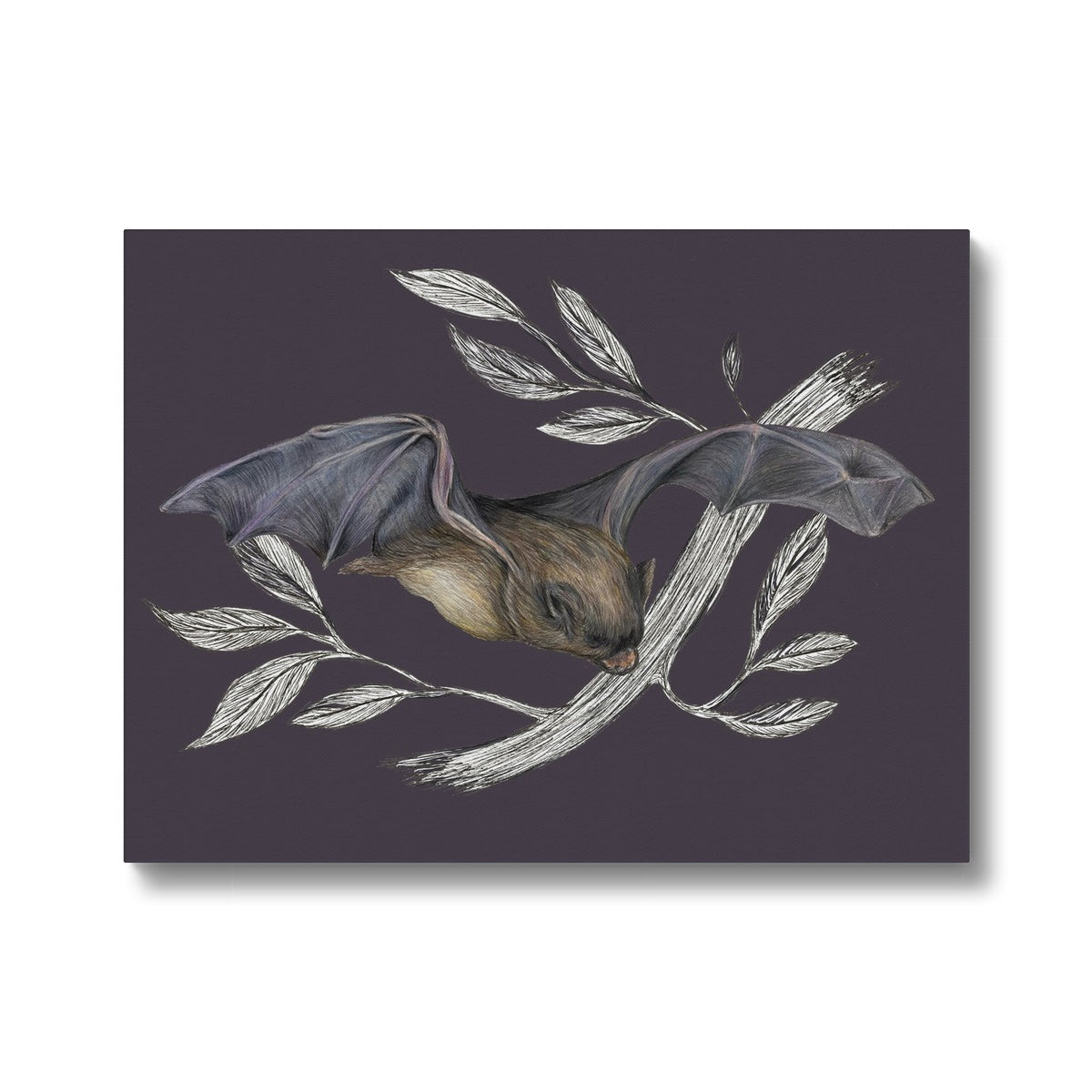 Bat Grape Canvas