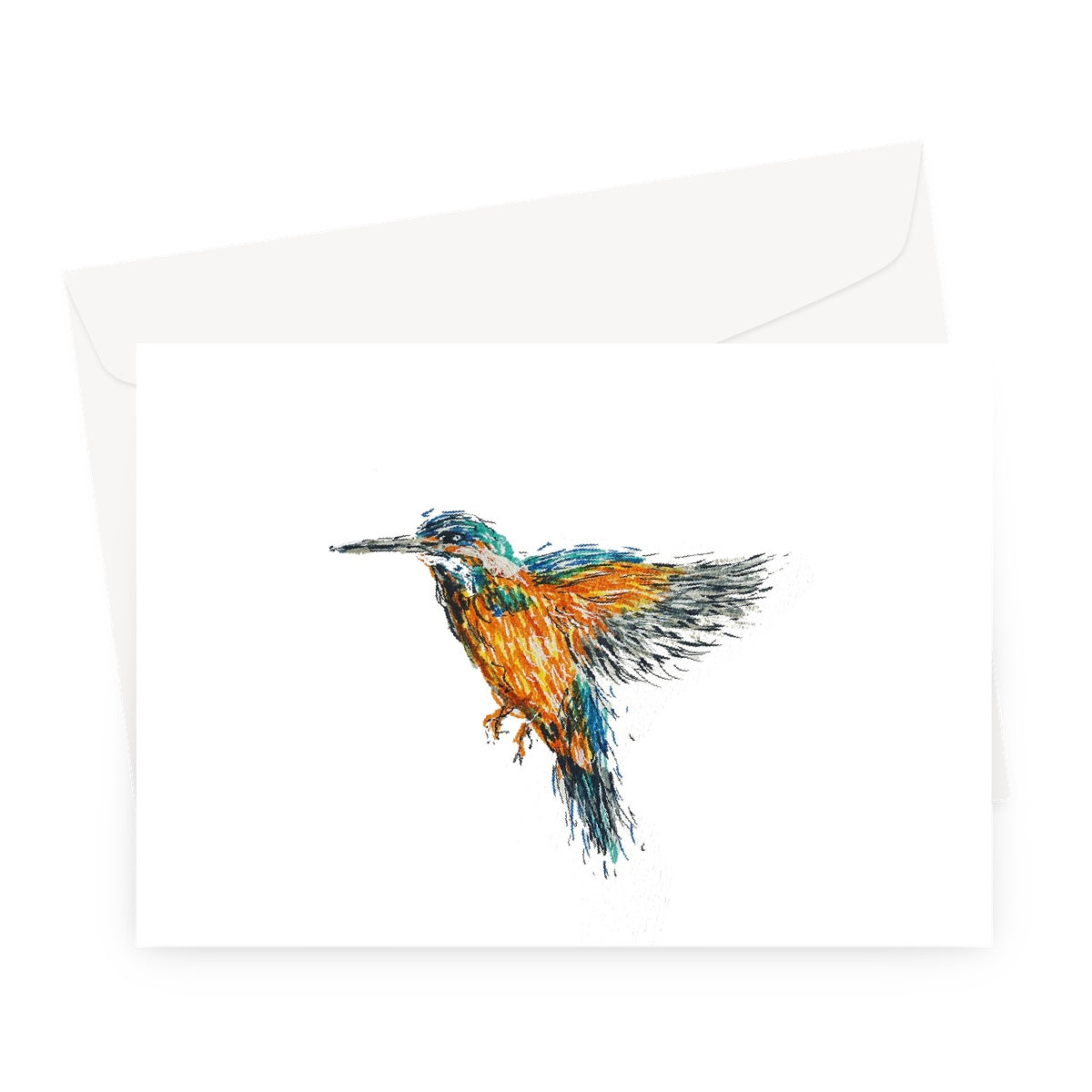 Kingfisher Greeting Card