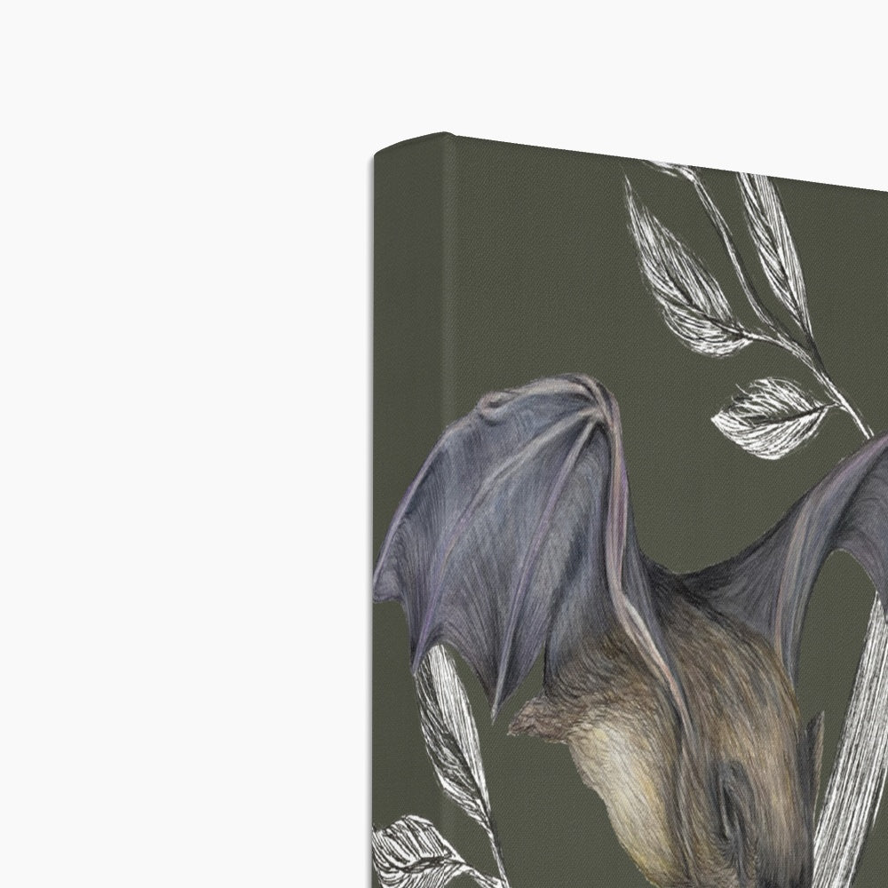 Bat Forest Canvas