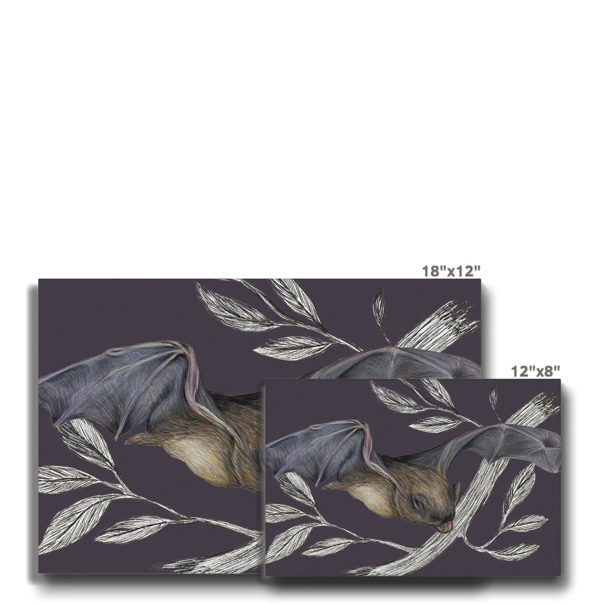 Bat Grape Canvas