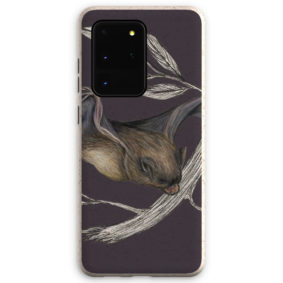 Bat Grape Eco Phone Case